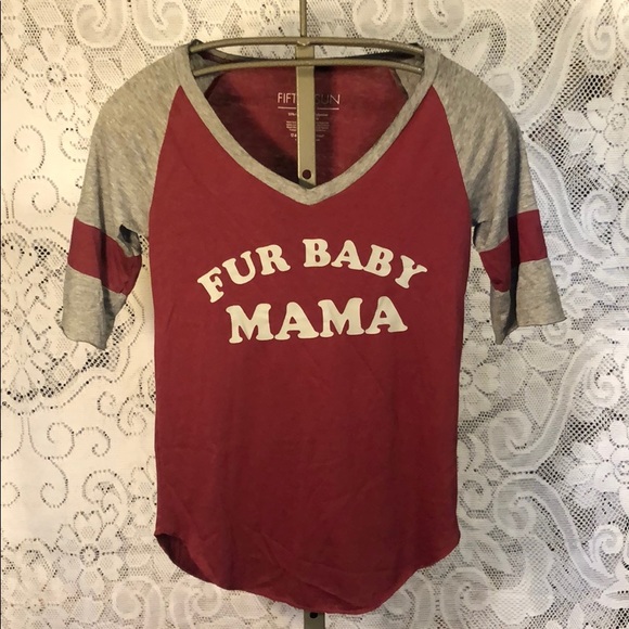 🍓 “Fur Baby Mama” Graphic Tee - Picture 1 of 3